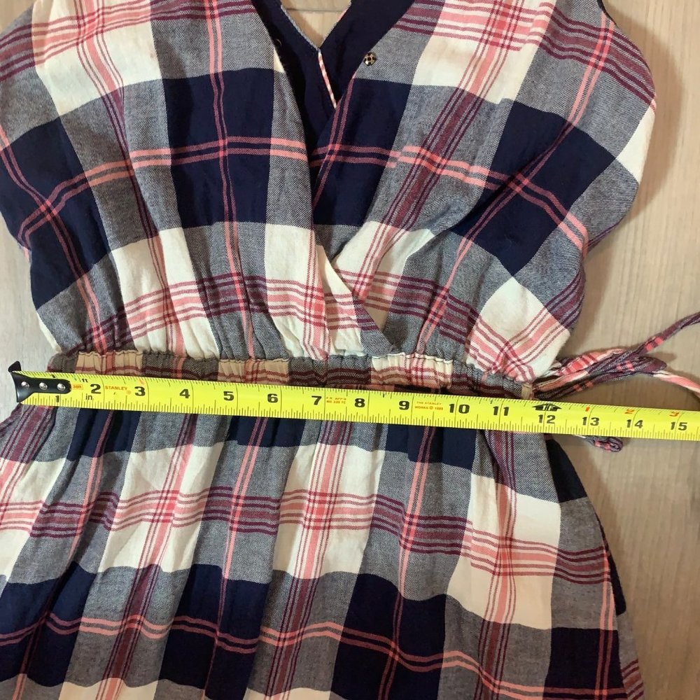 Isabella Sinclair by Anthropologie Flannel Dickens Plaid Dress Size XS - Picture 10 of 16